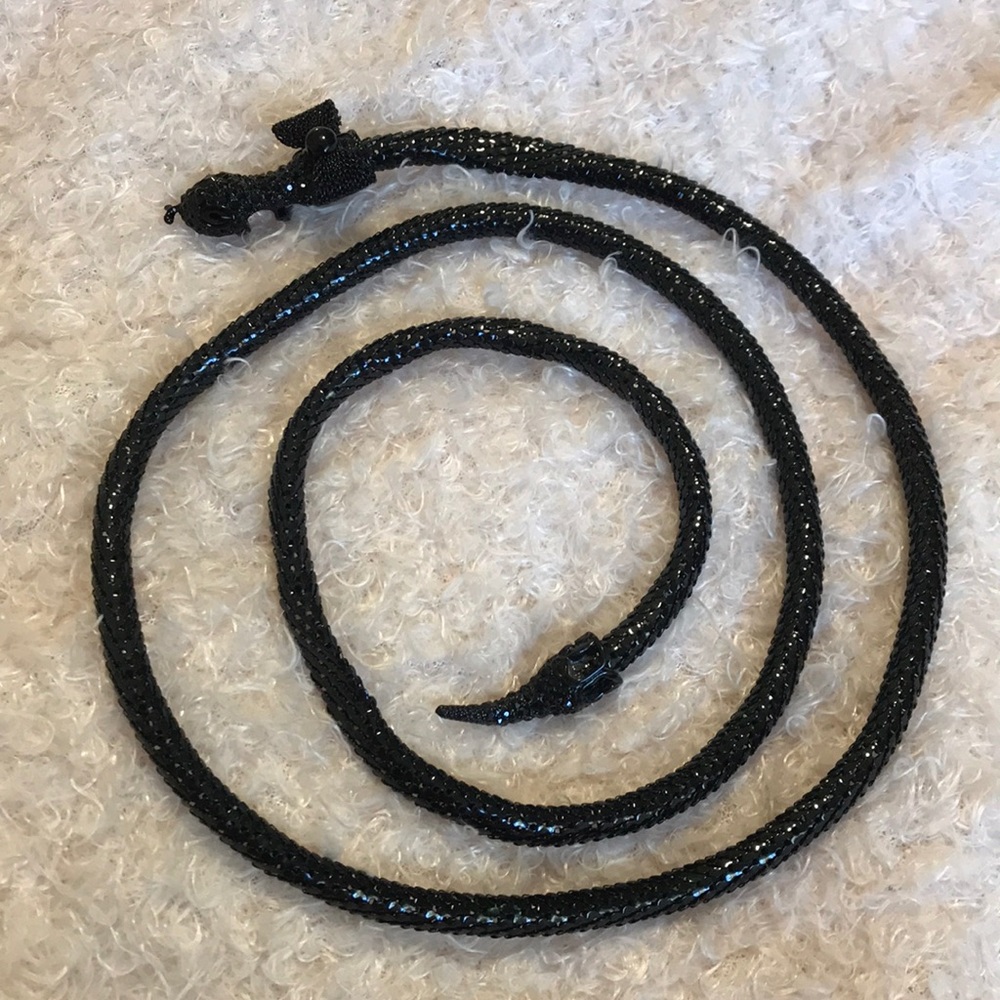 Betsey Johnson Adjustable  Snake Necklace